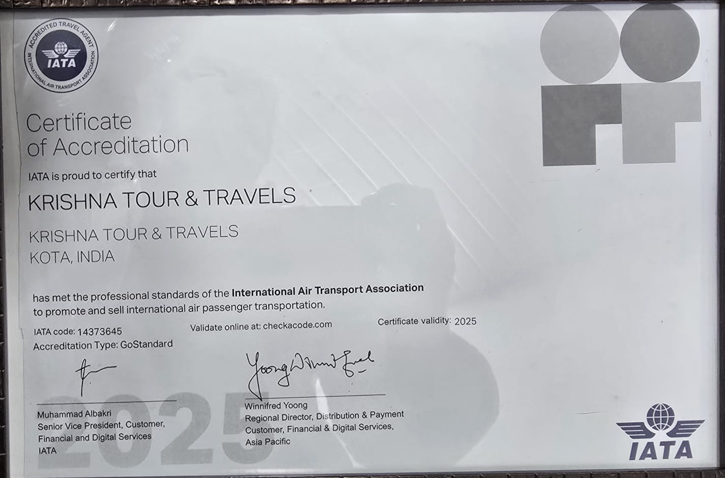 IATA Certified